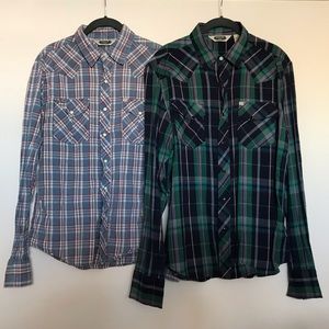 Salt Valley Western Men’s Shirt Bundle Medium